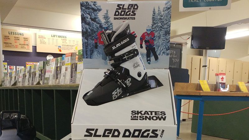 Sled Dogs Snow Skates