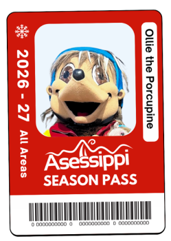 A season pass for Asessippi Ski Resort.