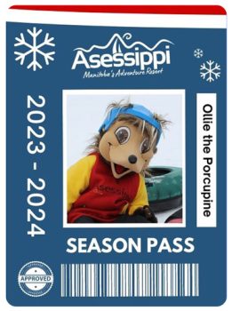 Asessippi Ski Resort season pass.